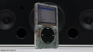 Custom Transparent iPod Classic 5th Gen - 256GB SSD & "Nokia Battery life"