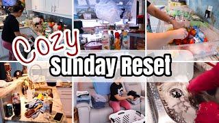 COZY SUNDAY RESET / EXTREME CLEANING MOTIVATION / SUNDAY RESET ROUTINE /SPEED CLEAN WITH ME 2024