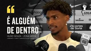 HUGO SOUZA DESABAFA SOBRE RUMORES DE BRIGA NO VESTIÁRIO DO CORINTHIANS