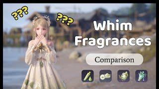 Whim Fragrances Comparison | Infinity Nikki