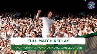 Andy Murray vs Novak Djokovic | Wimbledon 2013 | Full Match