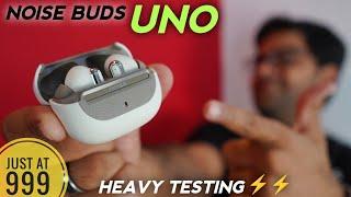 Noise Buds UNO with Leather Accent Just at 999  Heavy Testing 