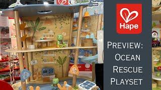 Preview  - Hape Ocean Rescue Playset #toyfair #toys