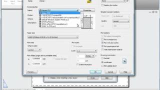 Plot a Drawing Layout - AutoCAD 2011 - Getting Started Videos