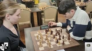 WFM Fatality (1915) vs M. Kanzychakov (2049). Chess Fight Night. CFN. Blitz