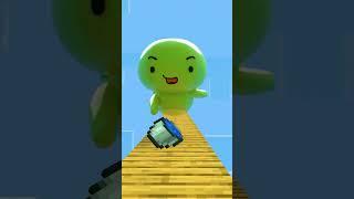 Mikey's Freefall GOES WRONG - Maizen Animation Cartoon #shorts #animation