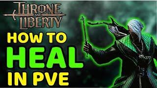 Ultimate HEALING PVE Beginner Guide | Bow/Wand | Throne and Liberty