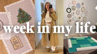 WEEK IN MY LIFE  winter arc, planning winter parties, hosting game night, meetings & home progress