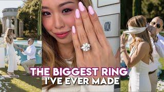 My Big Secret is Out I Finally Got Engaged... And He Gave Me The Biggest Diamond Ring Ever 