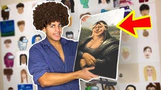 Painting The Mona Lisa In 4 Minutes (Blob Ross)