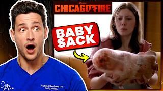 Doctor Reacts To CHICAGO FIRE Wild Medical Scenes