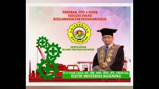 Ucapan selamat untuk Rektor Uniba Periode 2021-2025 Dr. Isradi zainal
