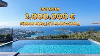 BODRUM YALIKAVAK YUNAN ADALI MODERN VİLLA TURU