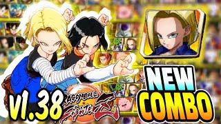 NOW Android 18 Has New COMBOS!! DBFZ Patch 1.38