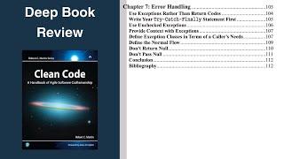 Clean Code. Chapter 7: Error Handling.