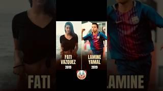 lamine yamal & fati Vasquez in 2019 #messi #juventus #edit #football #ronaldojr #ronaldo #shorts