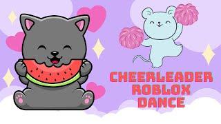 Cheerleader Cheer Up Dance with Watermelon Gaming Roblox  ‍️ 