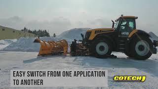 COTECH GHS42 & AC36 HEAVY DUTY MUNICIPAL SNOW PLOW