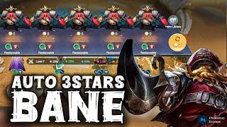 MAGIC CHESS GO GO | AUTO 3STARS BANE USING COMMANDER VALE | META