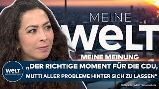 MEINE MEINUNG: "Moment für CDU, Mutti aller Probleme hinter sich zu lassen" – Anna Schneider