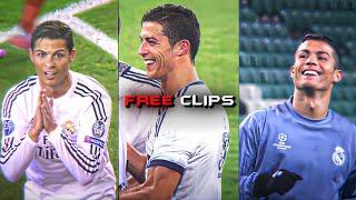 Cristiano Ronaldo 4K Best Free Clips For Edits (Upscaled) Part-1