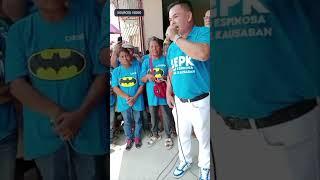 Kerwin Espinosa files candidacy for Albuera, Leyte mayor