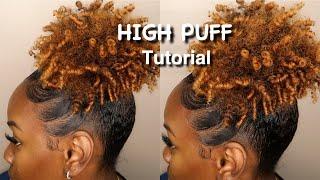 How To Get THE PERFECT HIGH PUFF Everytime | Type 4 | Natural Hair