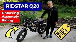 Ridstar Q20 REVIEW - Unboxing, Assembly, and why I purchased this eBike.