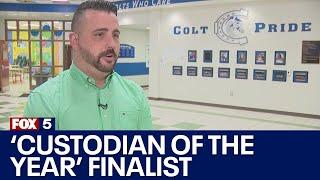 Beloved Forsyth County school custodian finalist for national 'Custodian of the Year'