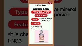 Learn AGADTANTRA WITH US| NITRIC ACID|AYURVEDA BAMS|#acid#forensicscience#toxicology#poison#ncism#pg