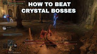 Elden Ring - How to beat Crystalian (Spear) and Crystalian (Staff) Boss. The most annoying fight.