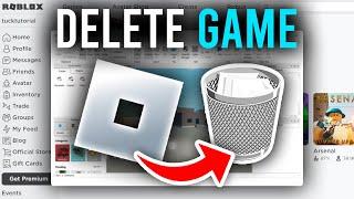 How To Delete Roblox Game - Full Guide