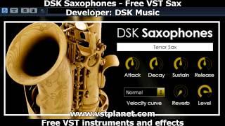 Free VST - DSK Saxophones Instrument - vstplanet.com