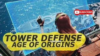 TOWER DEFENSE (БИТВА ЗА БАШНИ) 17 УРОВЕНЬ EASY В AGE OF ORIGINS