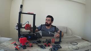 ENDER 3 V2 3D YAZICI İNCELEMESİ VE 3D YAZICILARDA BİLİNMESİ GEREKENLER (VENOM)