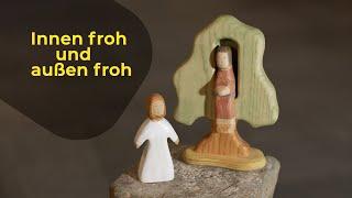 Kindergruß aus der St.-Victor-Kirche - Innen froh und außen froh