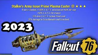 Plasma Caster - One Shot Killer - 2023 Review - Fallout 76