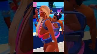 The Sims 4 pool party vibes