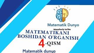 Matematikani 0 dan o'rganish || 1996-2003 yil to'plam yechimlari || oson va sifatli ta'lim