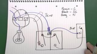 Lighting Circuits Part 3 - Fans, Motion Sensor Lights, 3 Core & Earth Cable