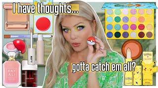 IS COLOURPOP X POKEMON GOOD OR JUST CUTE?! | Trying The New Hot Makeup