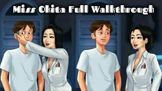 Miss Okita Full Walkthrough Summertime Saga | Miss Okita |SCIENCE CLASS TEACHER COMPLETE STORYLINE