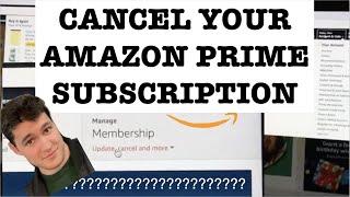 CANCEL YOUR AMAZON PRIME ACCOUNT | S2 E63