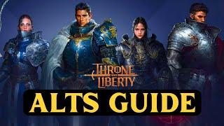 Throne and Liberty PURPOSE OF ALT CHARACTERS - Beginners Guide