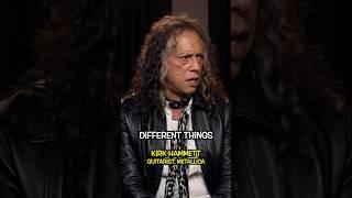 Kirk Hammett on Metallica taking chances #guitar #kirkhammett #metallica #shorts