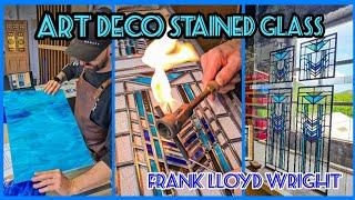 Art Deco Design Stained Glass Making