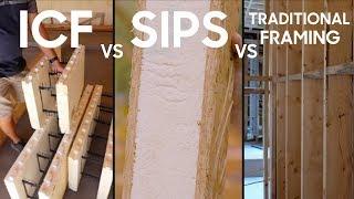 ICF vs SIPs vs Framing - Pros and Cons