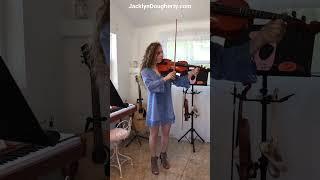 Viola Where Open A String #violapractice #violalessons #athomeviola Jacklyn Dougherty