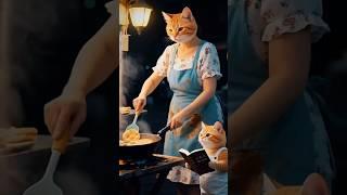 The Life of a Single Orange Cat Mom - Sad Story #SadStory #PoorCat #Shorts