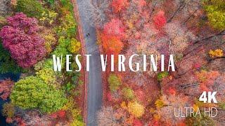 West Virginia Top 5 Travel Attractions in Peak Fall Foliage | Cinematic 4K